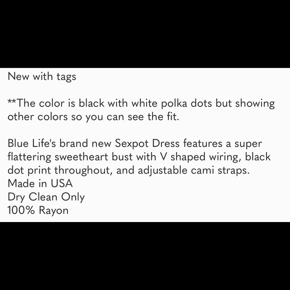 Planet Blue mini dress black - polka dot - Picture 9 of 11
